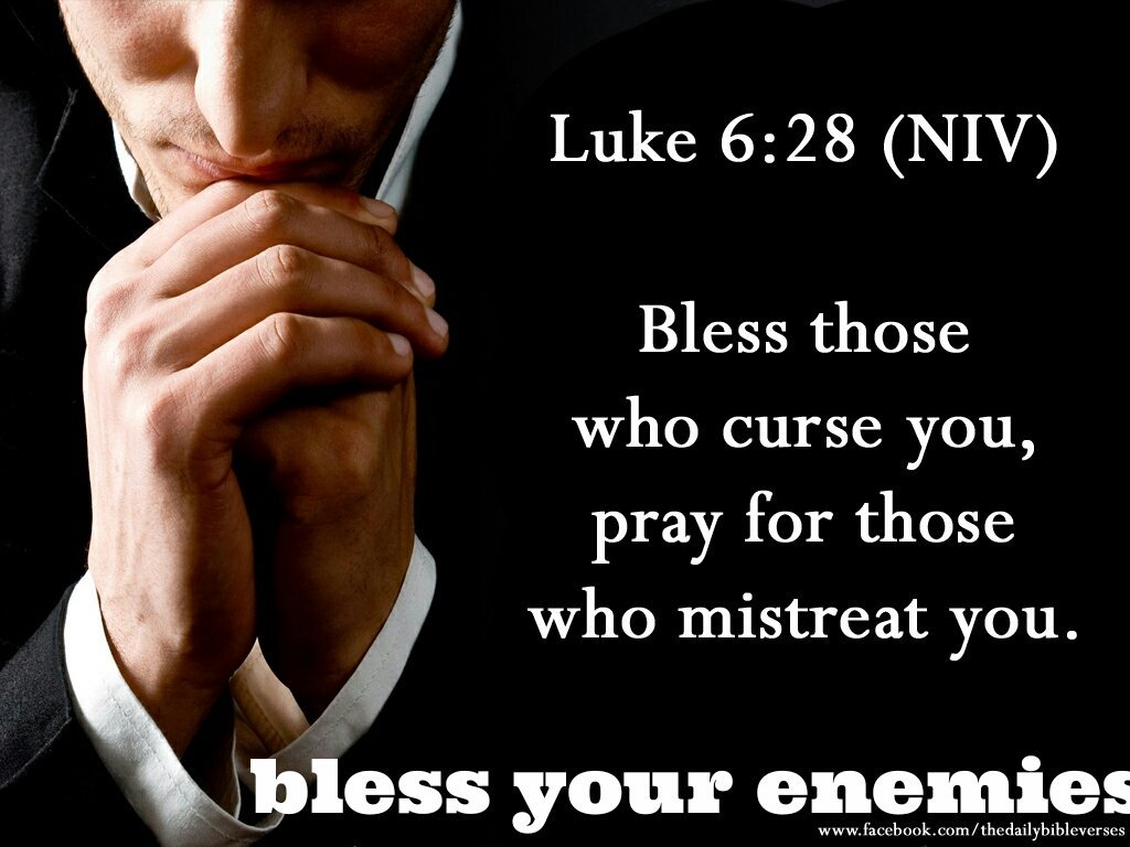 What does it mean to bless those who curse you (Luke 6:28)?