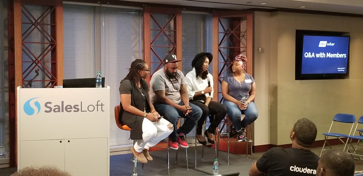 ericastanley's tweet image. @SalesLoft is so honored to host @devcolororg for their Engineering Open House. Such great conversations, plus a deep dive into the structure and value of #devcoloratl