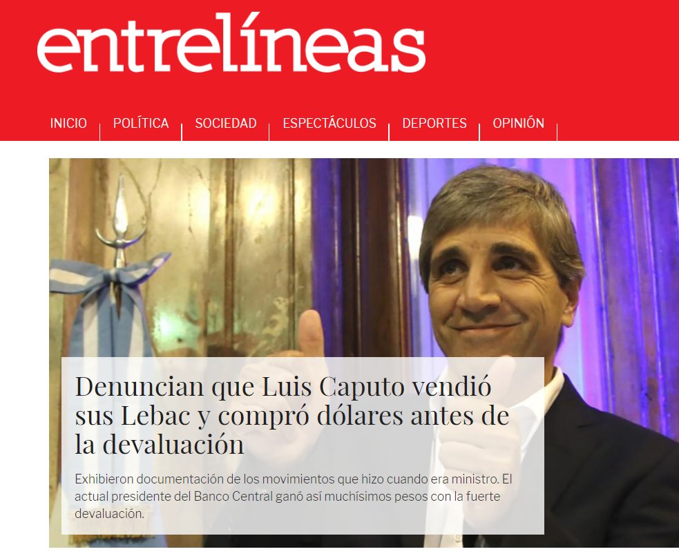 Los funcionarios y sectores privilegiados del modelo de Cambiemos están cubiertos por su tenencia de dólares en muchos casos fuera del país, pero el conjunto de los argentinos están perdiendo sus fuentes de empleo y no llegan a fin de mes.