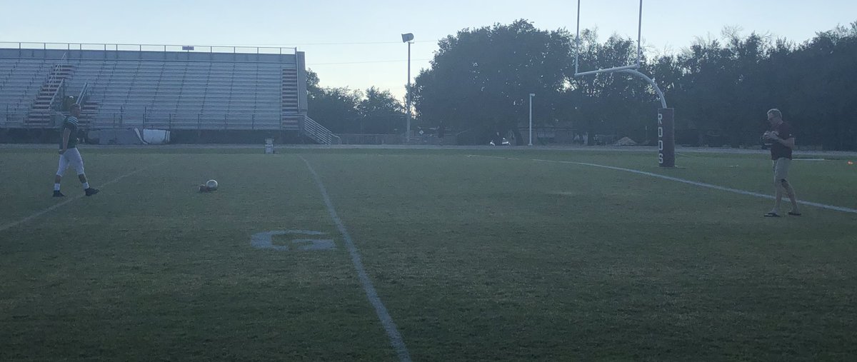 RoosFootball's tweet photo. Great having the President and his wife out today for our JV scrimmage! Getting geared up for Saturday!
#RSP
#BeatSagu https://t.co/vm2FSJ3k94