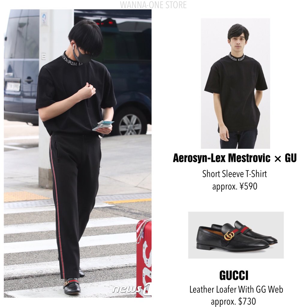 gucci loafers t shirt