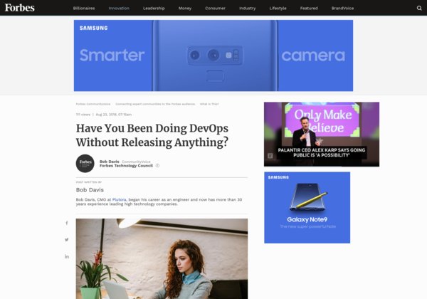 Have You Been Doing DevOps Without Releasing Anything?  bit.ly/2N5D6Ib