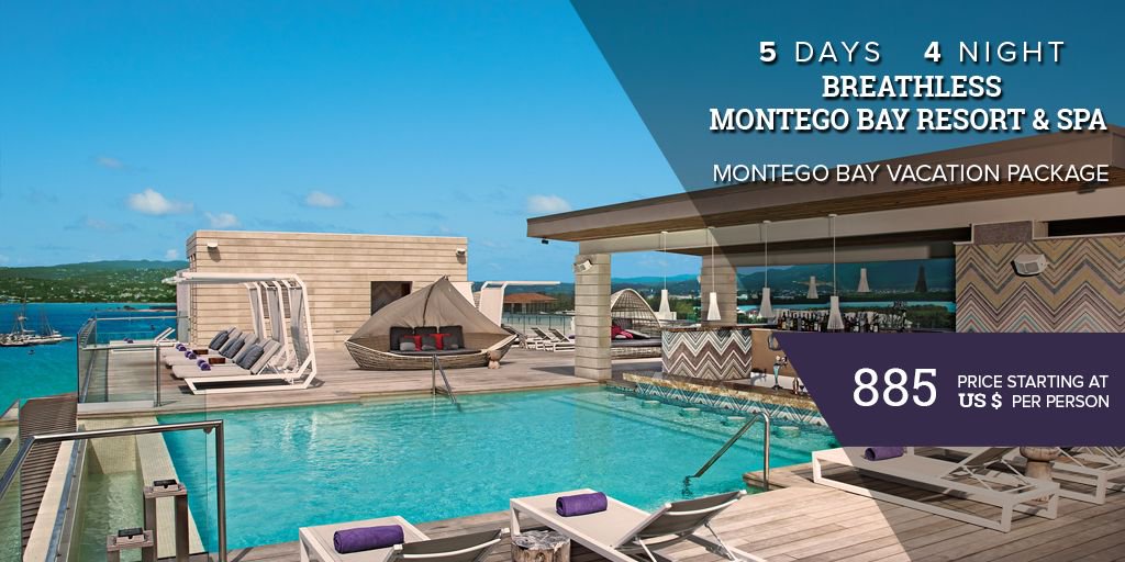 IRHoneymoons's tweet photo. Deals for Jamaica 𝗔𝗟𝗟 𝗜𝗡���𝗟𝗨𝗦𝗜𝗩𝗘 𝗔𝗱𝘂𝗹𝘁𝘀 𝗢𝗻𝗹𝘆
Breathless Montego Bay
𝗕𝗼𝗼𝗸 𝗯𝘆 08.31.18
𝗩𝗮𝗹𝗶𝗱 𝗳𝗼𝗿 𝗧𝗿𝗮𝘃𝗲𝗹 𝟬𝟳.𝟬𝟭.𝟭𝟴-𝟭𝟮.𝟮𝟮.𝟭𝟴
4 nights from $885.00
Call today 714.345.5661 
https://t.co/1JC9yEYSxC
#jamaica #montegobay #allinclusive https://t.co/55oZ5YXDC1