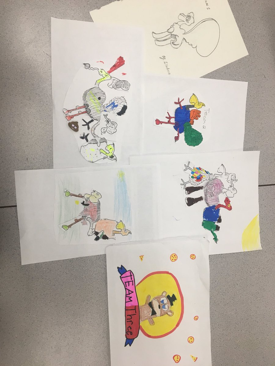 Today we worked on our communication and presentation skills in our teams! The teams made a mascot and answered creative questions about the mascots in a presentation to the class! #SHESshinesBright