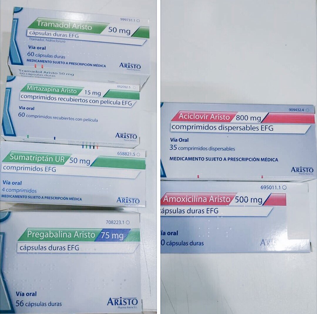 precio aciclovir aristo 800 mg