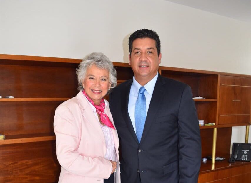 fgcabezadevaca's tweet photo. Un gusto saludar a la Ministra @M_OlgaSCordero, durante una reunión de trabajo en la #CDMX en la que abordamos temas de interés para #Tamaulipas. https://t.co/3kUXAEdF2v