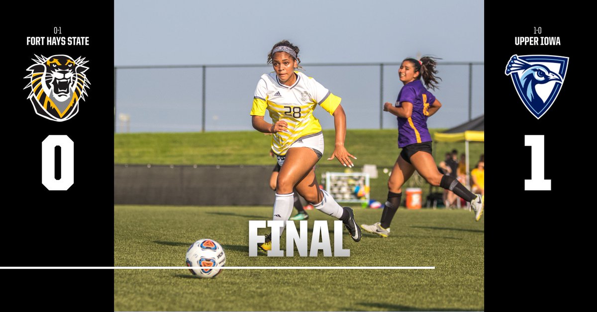 fhsuathletics's tweet photo. Fort Hays State falls to Upper Iowa, 1-0. Tigers will remain in Iowa for a Saturday match against Southwest Minnesota State set for 12 p.m. #RoarTigers https://t.co/G5OyTivtVy