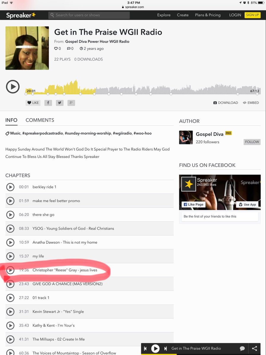 chrisgraysinger's tweet image. Playing my song in Vegas! #JesusLives #ChristopherGray #LasVegas #GospelMusic #GreatGod #GreatPraise