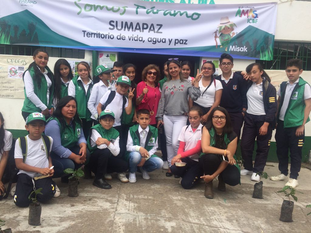 <a href="/alegriafonseca/">Alegria Fonseca</a> nos acompaña desde Sumapaz en el encuentro de <a href="/SomosParamo/">Somos Páramo</a> #ICBF #Naturalezayvida