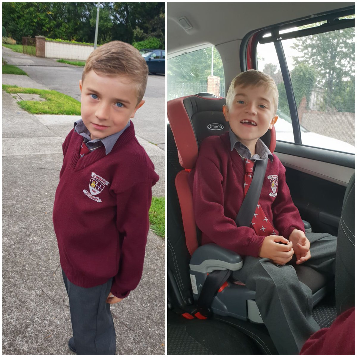 Victory4Vincent's tweet photo. Great first day back in school for Vincent - he came home minus a tooth😆No toothfairy tonight though, he'll be busy doing a science experiment on the tooth for the next day or two 😂 @stbrigidsns #lostatooth #toothfairy #scienceexperiment 👨🔬🔬🔎💶 https://t.co/82DTbinHLK