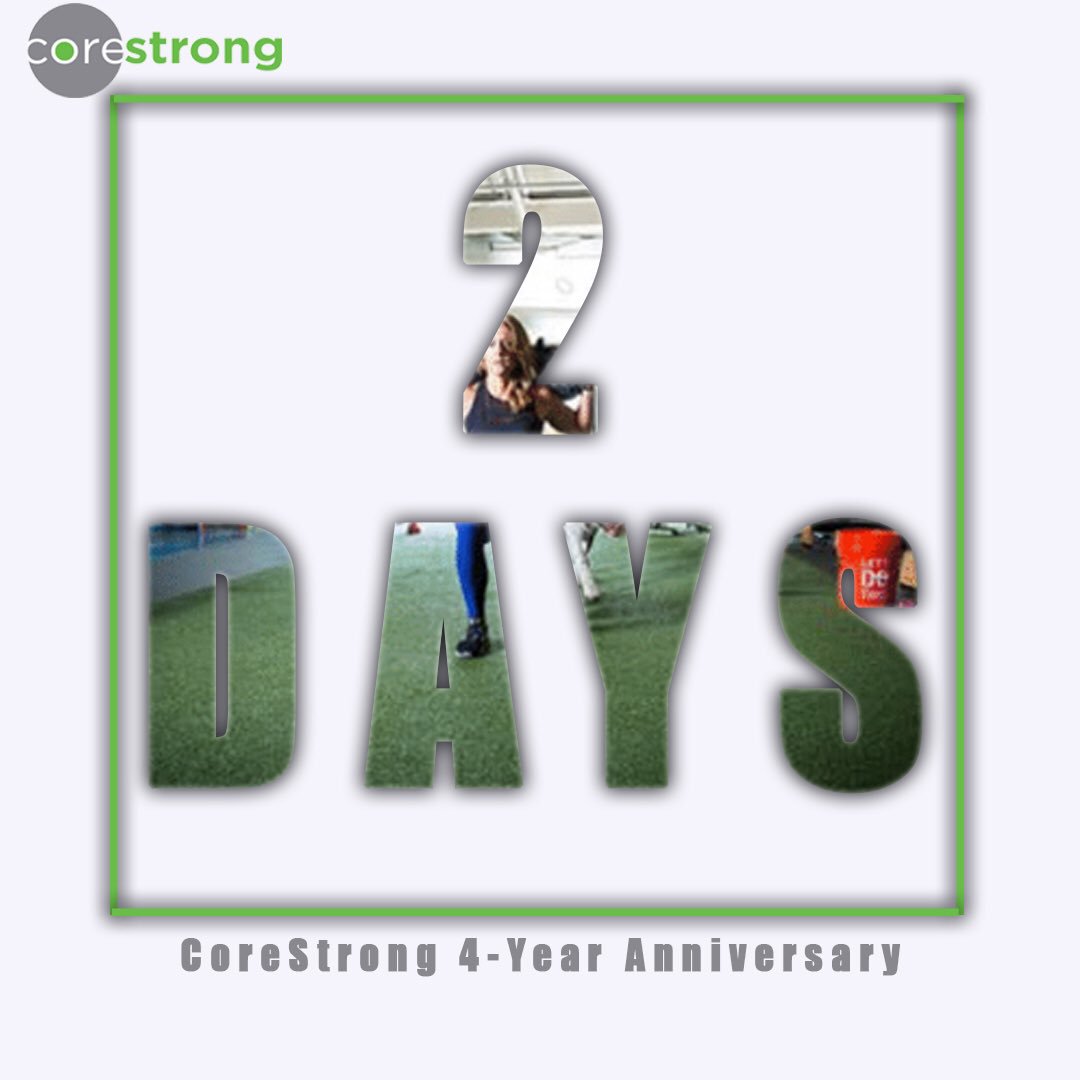 BeCoreStrong's tweet image. Only 2 more days until we celebrate our 4 years!!