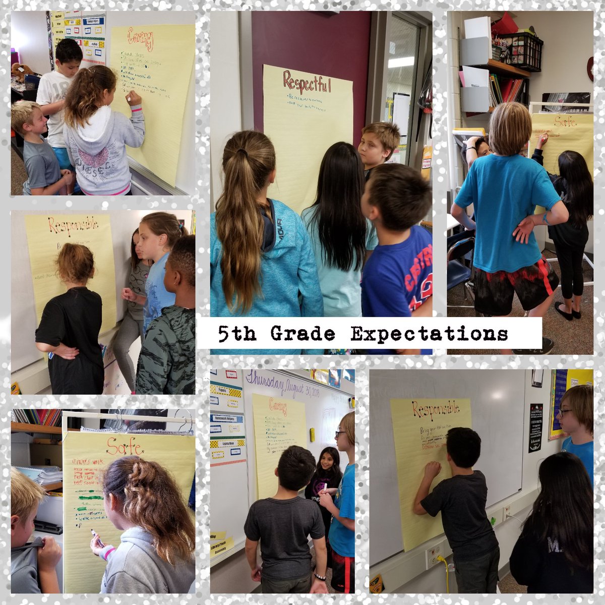 Cody5thgrade's tweet photo. Carousel activity for writing 5th grade expectations. How will we accomplish our hopes and dreams? #Proud2bMPS #Bekind @CodyElementary @corywade20 @StearnsTylon @saun19 https://t.co/VURYZjqcnT