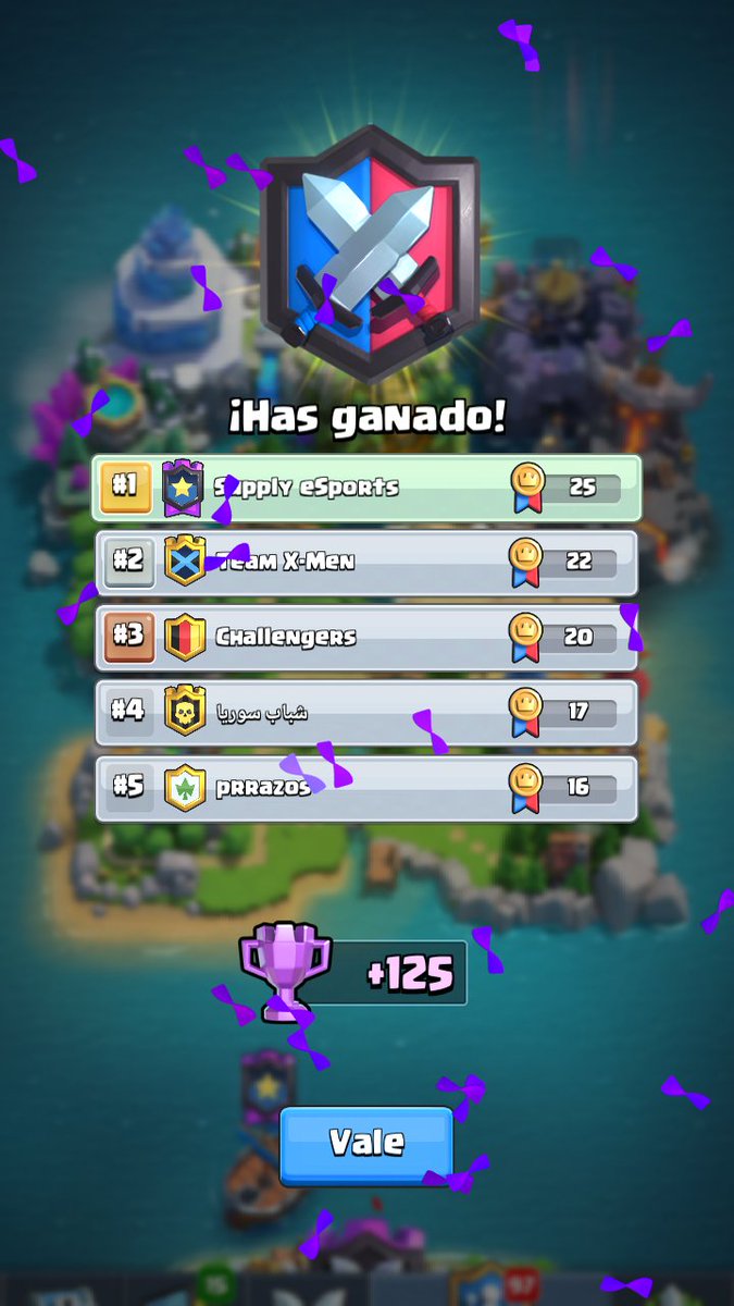 Winners #ClashRoyale #guerradeclanes