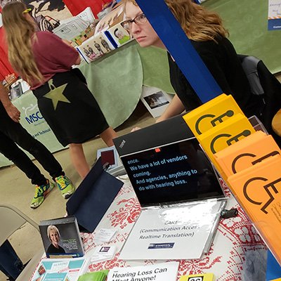 MCD is committed to accessibility! Our booth is wheelchair accessible; we will provide services such as ASL and CART throughout the week. 
disability.state.mn.us/2018/08/20/mcd…
mnstatefair.org/general-info/a…