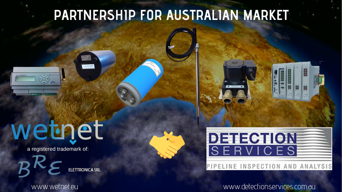 WetnetEcoInnova's tweet photo. We are proud to announce the partnership between WETNET ® - BRE ELETTRONICA - https://t.co/MHlRY6SuPv and DETECTION SERVICES - Leaders in Water Management Services throughout Australia, New Zealand and the Pacific - https://t.co/xX020TOiou https://t.co/cPLrDPrkRA