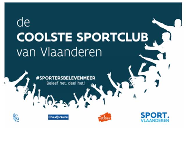 Tijdens de maand van de sportclub gaan MNM.be en <a href="/SportVlaanderen/">Sport Vlaanderen</a>  op zoek naar de Coolste sportclub van Vlaanderen: youtu.be/umHeh_uFwDY

Alle info op sport.vlaanderen/sportersbeleve…