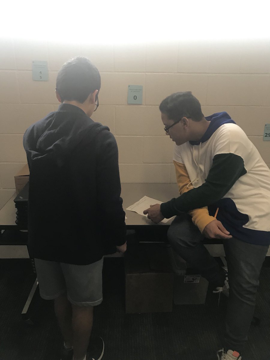 Working hard classifying numbers in our scavenger hunt! 💃 <a href="/ReginalMitchell/">Reginal Mitchell</a> <a href="/DrTTsang12/">Tricia Tsang</a> <a href="/ThorntonCFISD/">Thornton MS</a> <a href="/cfisdmath/">CFISD Math</a> <a href="/mathjanetjohn/">Jane't Johnson</a>