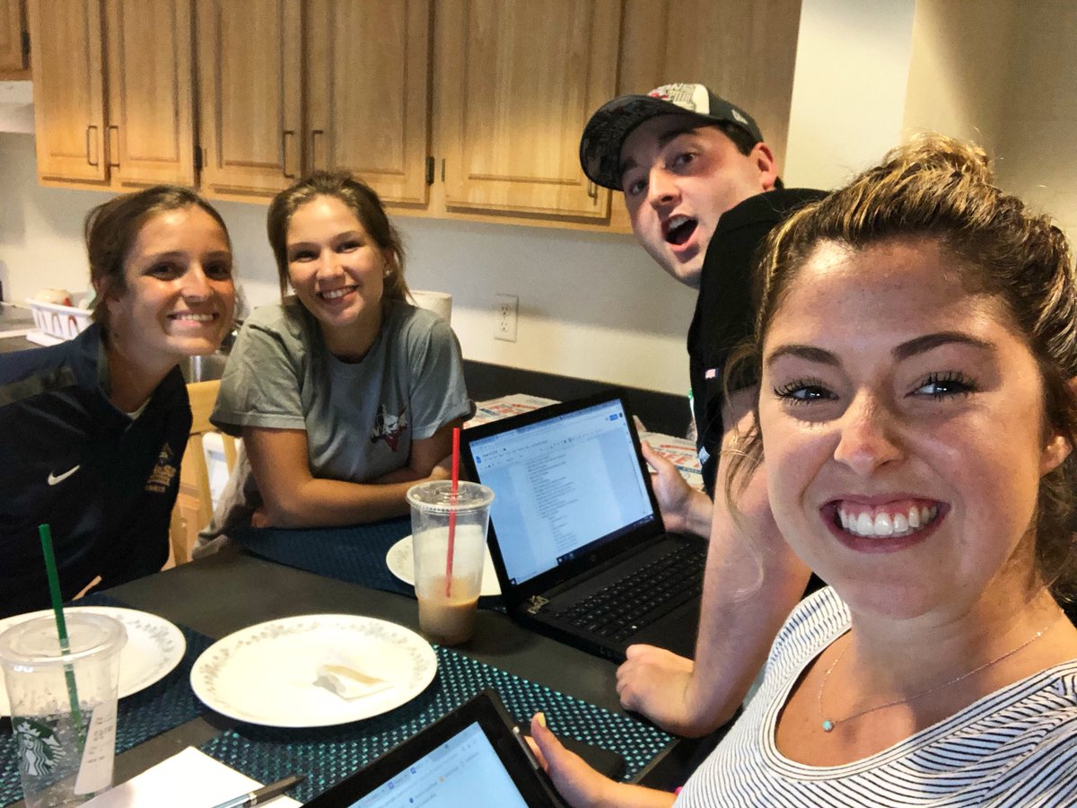 umd_deca's tweet photo. The 2018-2019 officers are hard at work getting prepared for this year! Join them this semester on Tuesday nights from 5-6 in CCB 149 for professional development, networking, and a whole lot of fun! #CDECA https://t.co/HxPcZC36wz