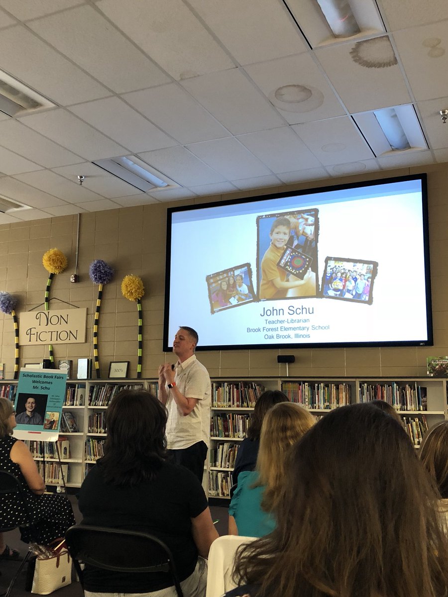 MrsHowardReads's tweet photo. Thank you @MrSchuReads for another awesome presentation! #tattooinghearts #librariesareimportant #inspiring https://t.co/LEhJBoLFS4
