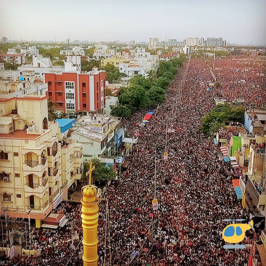 VinothK97015663's tweet image. #CrowdMonitoring #Ww #TNPolice_VinsFlyAer