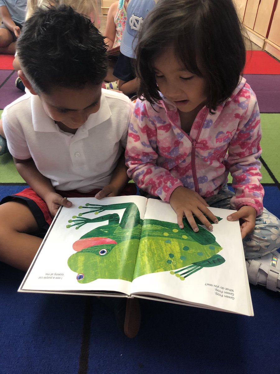 KinderKaneKW's tweet photo. First Day for the #jellyclass to do #daily5 #readtosomeone and we rocked it!!! #eekk @ElisaJannes @EducateAng #scsctw #kindergarten #iteachk https://t.co/aD9bUbFM9L