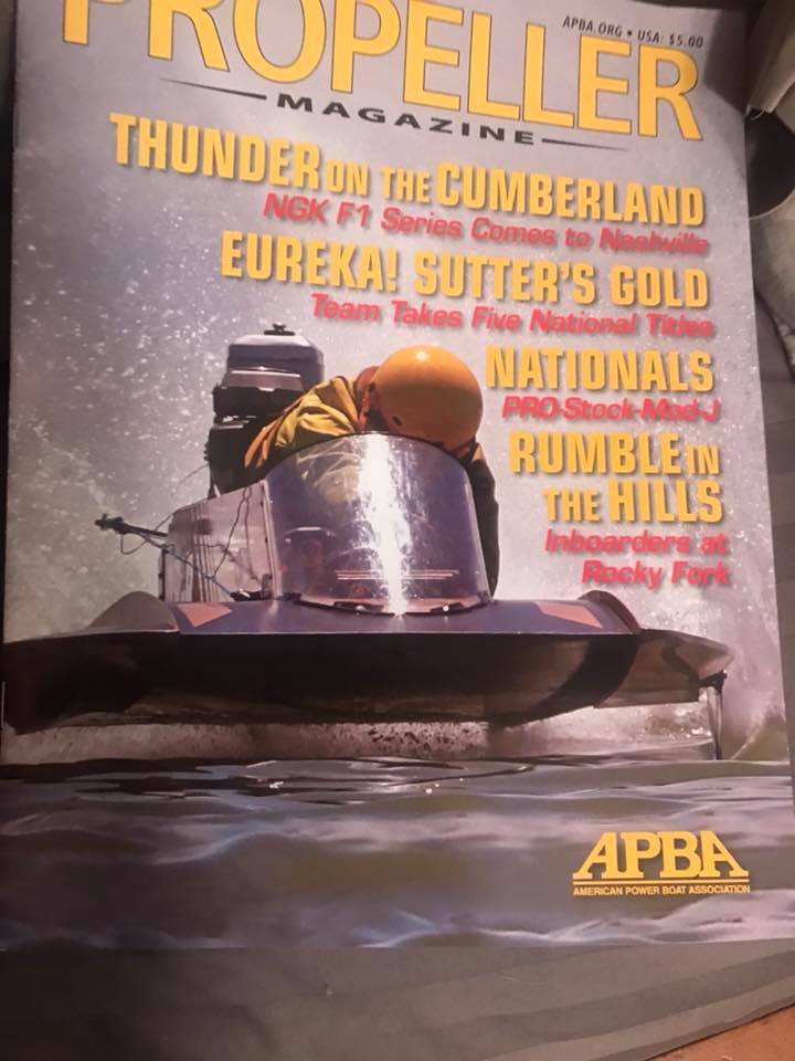Check out the latest Propeller Magazine Cover, featuring Seattle Outboard Association's Kyle Lewis