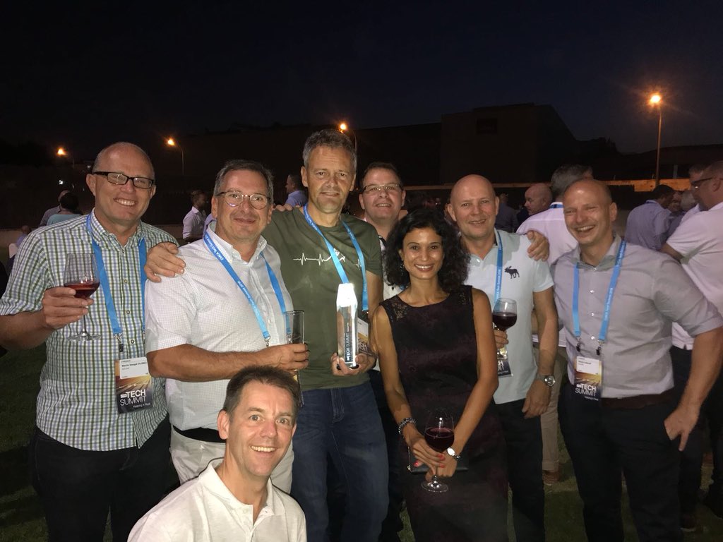 going home from outstanding #EMEATechSummit2018 with great Presalesteam of @DELLEMCAustria! Thanks a lot to <a href="/bertiestrong/">Bertrand Lalanne</a> for making this happen! #iwork4dell