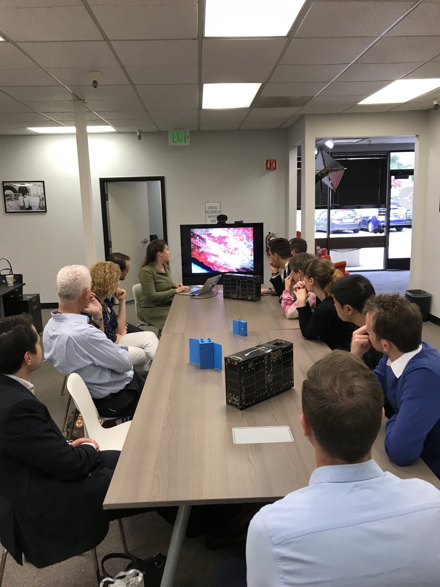 LandingPadsAU's tweet photo. .@astrodigitalgeo has a constellation of small satellites capturing every location, daily. Their API and hardware captured the attention of the #SFLandingPad #SpaceBootcamp this morning. Shout out to their CTO, Jan King, based in Australia! @InvestSydney @BusinessNSW @AustradeUSA https://t.co/dpGKLZdKsK