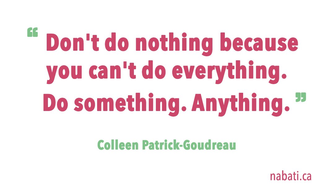 NabatiFoods's tweet image. Just a reminder that small steps can make a big difference. #eatmoreplants #consciousliving #supportlocal #yegvegan #yycvegan #yvrvegan