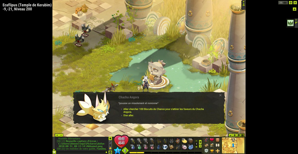 Partageons la position des familiers obtenables en jeu Forum DOFUS, le MMORPG stratégique.