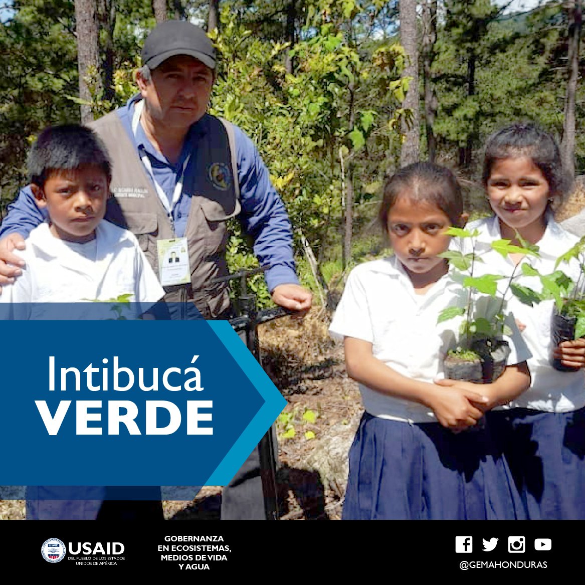 GEMA concede 25 sembradoras manuales y semillas de pino para sembrar en 10 hectáreas, beneficiando al Anillo Verde, única área de recarga hídrica superficial para las ciudades de Intibucá y La Esperanza. facebook.com/media/set/?set…