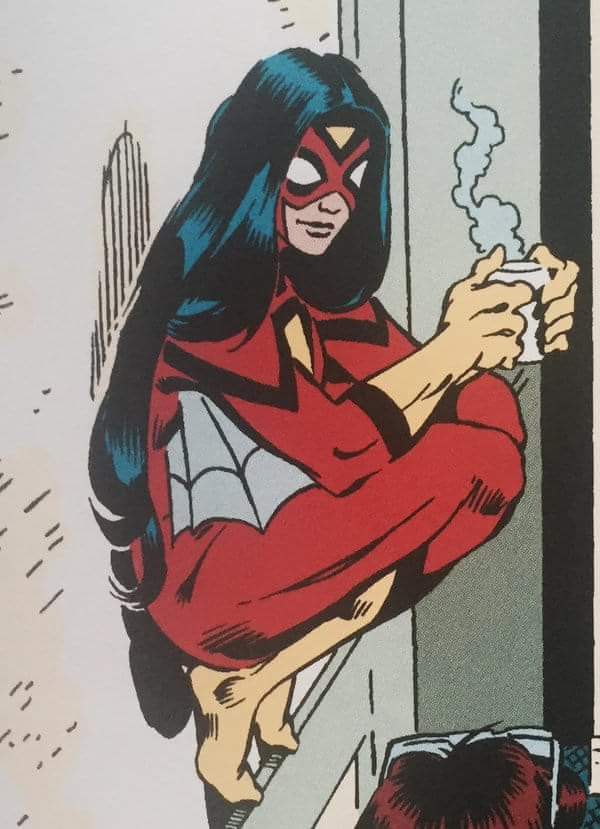 That's not the Spider-Woman she created! 