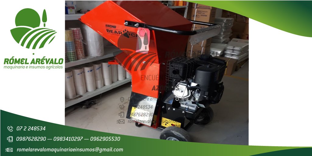RomelInsumos's tweet photo. CHIPEADORA ECHO - BEAR CAT SC-3420
La chipeadora/trituradora más potente de ECHO – BEAR CAT 100% AMERICANA 100% ORIGINAL, GARANTIZADO; creando un compost valioso para su propiedad.
Realizamos entregas técnicas y personalizadas a NIVEL NACIONAL.
¡Gustosos de poder servirles! https://t.co/cQ6QZgw79U