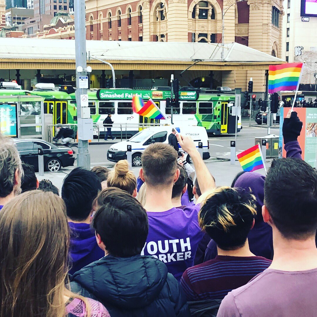 #WearitPurple and stand up, stand out and stand together for LGBTIQ youth