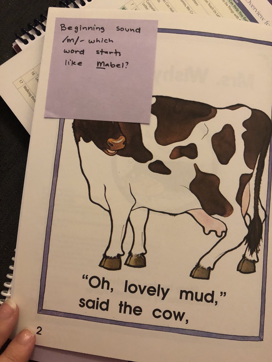 A7: Shared reading is my favorite for transfer. And it's also just so fun! Plan purposeful places in shared reading to stop and talk about the word study work, like we did here for phonological awareness. #tcrwp #uosp