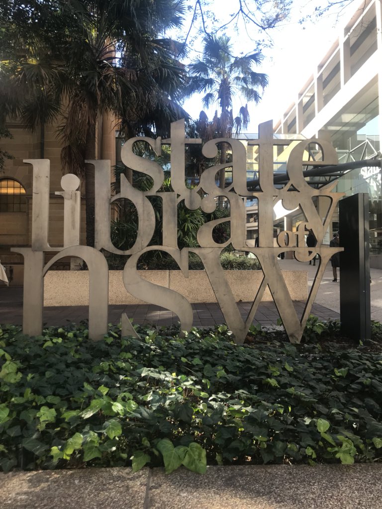 PHAVicTas's tweet photo. Day 2 of #PHAus begins at @statelibrarynsw #twitterstorians https://t.co/d3kzxIJpdE
