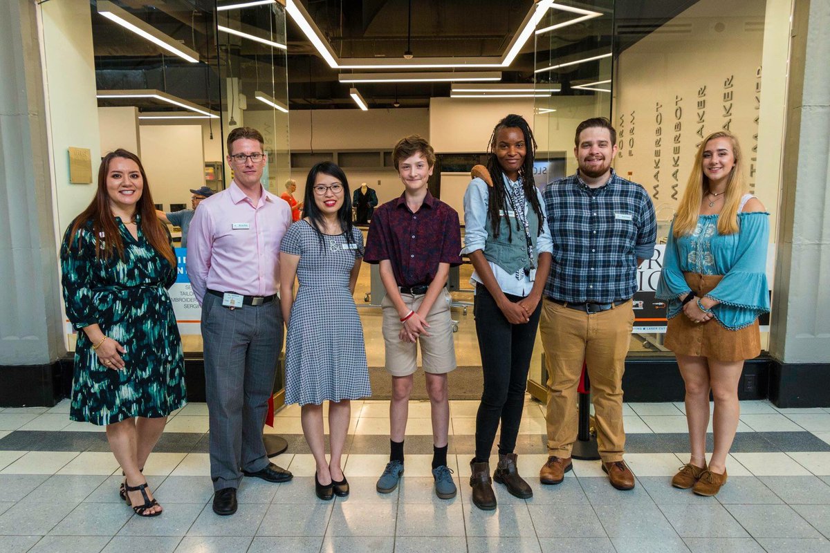 NorfolkVA's tweet photo. If you can imagine it, you can create it in #NorfolkVA! @SloverLibrary's new Maker Studio inside @SeldenMarket puts hi-tech in your hands! From 3D printers, scanners, laser cutters to sewing machines & 3D modeling software, the space supports #innovation & collaboration. https://t.co/CWo9xXw7TO