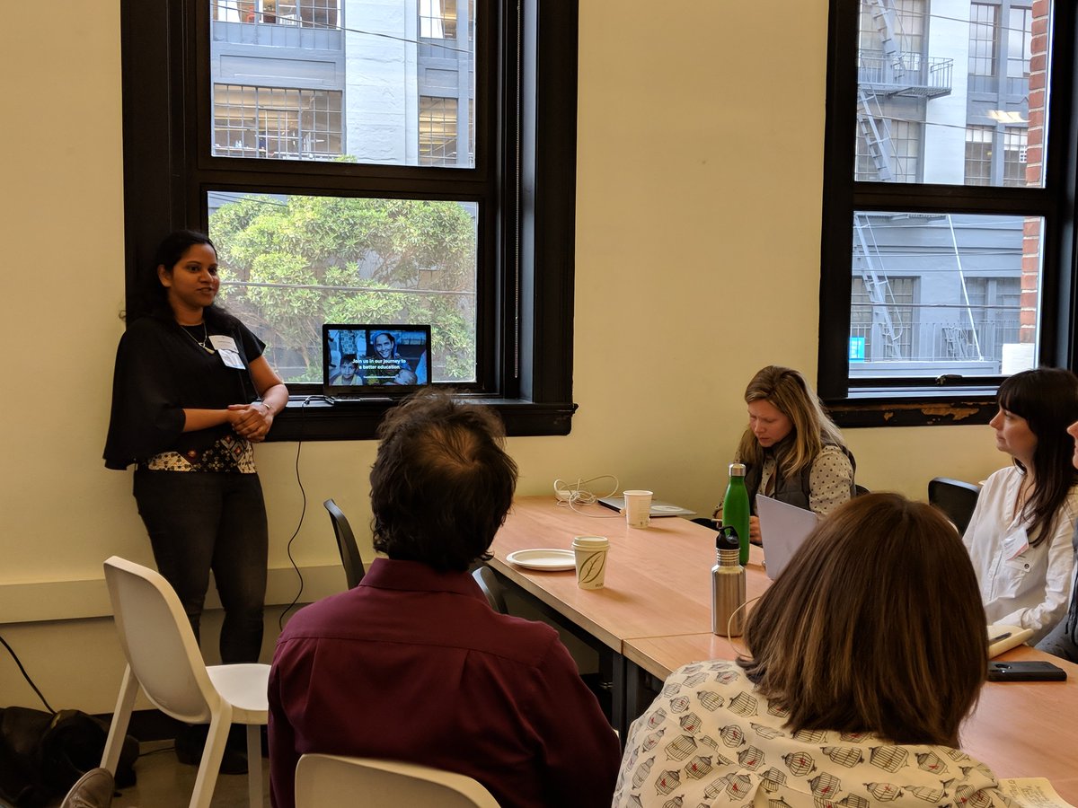 Our friends <a href="/DostEducation/">Dost Education</a> share how they help illiterate but motivated mothers in India prepare their children for school. Their approach? Simple and effective podcasts via voice call #FFWD18 #accelerategood