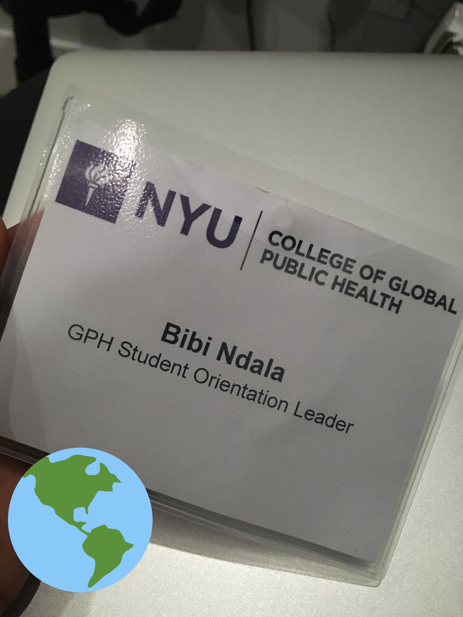 BibiNdala's tweet photo. Fun week leading incoming MPH students #NYUWelcomeweek #GPHorientation #NYU #CGPH #GlobalHealth https://t.co/OxAkeYcIma