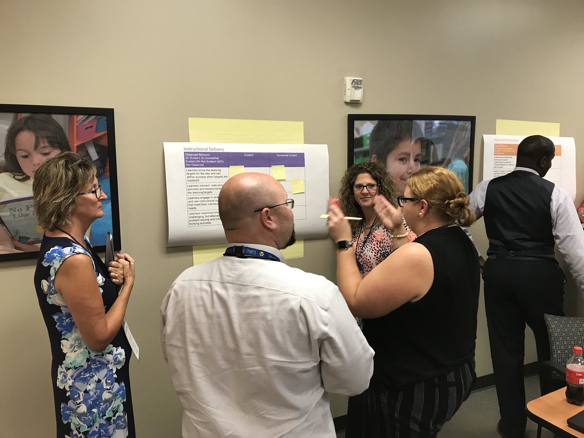 jmccoygcs's tweet photo. Assistant Principals collaborate around a student centered Walkthrough. What does good instruction look like? Sound like? #gcsila @gcschools https://t.co/k0qCscJFtt