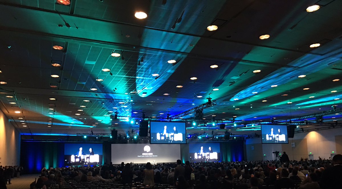 Chuy101's tweet photo. @SteveKerr @warriors stops by @BoxHQ #BoxWorks2018 @NBA #Champions https://t.co/5Vhu620Q1d