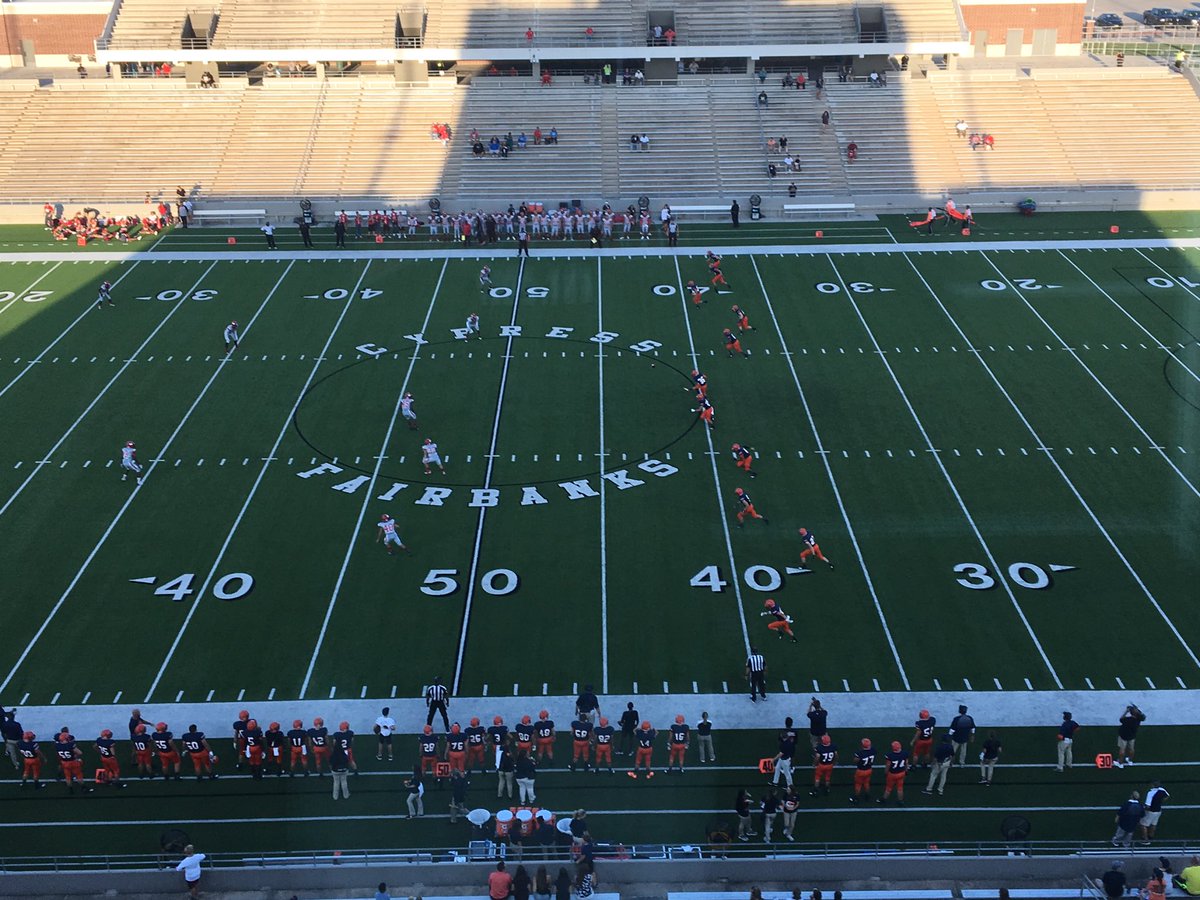 Mike Schofield (@mike_schofield) on Twitter photo Kickoff of the very first varsity football game in <a href="/BridgelandFB/">The Bridgeland Way</a> history. Now it’s real. #GoBears Kickoff of the very first varsity football game in <a href="/BridgelandFB/">The Bridgeland Way</a> history. Now it’s real. #GoBears