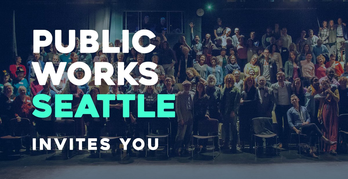 seattlerep's tweet photo. Do you ❤️ theatre and the Seattle community? Then join us for #PublicWorksSeattle's Volunteer Information Meeting on Sun., Sept. 16 from 12-1:30pm

Enjoy some light snacks and learn about how you can get involved. RSVP at publicworks@seattlerep.org - - > https://t.co/Iy7kaV7GBV https://t.co/aUSbvaCXAb
