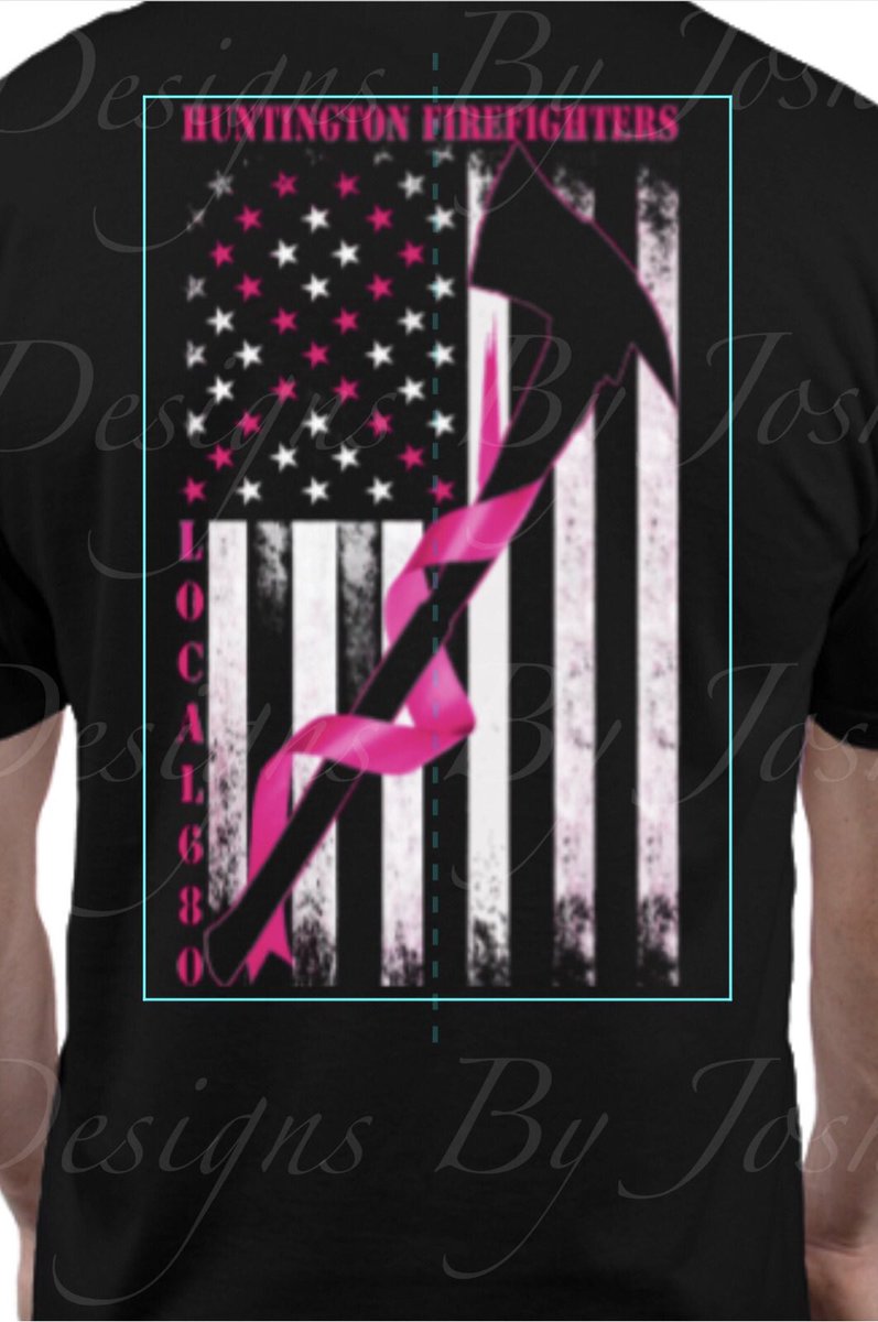 Iaff680's tweet photo. Breast cancer awareness shirts for October  all proceeds go to cancer services ,s-xl $12 xxl and up add $1 
PayPal hfd680@gmail.com use friends and family . Must pick up at station 1 , no shipping , deadline for preorder sept 7th . #hfd680 https://t.co/O67ajwWcFQ