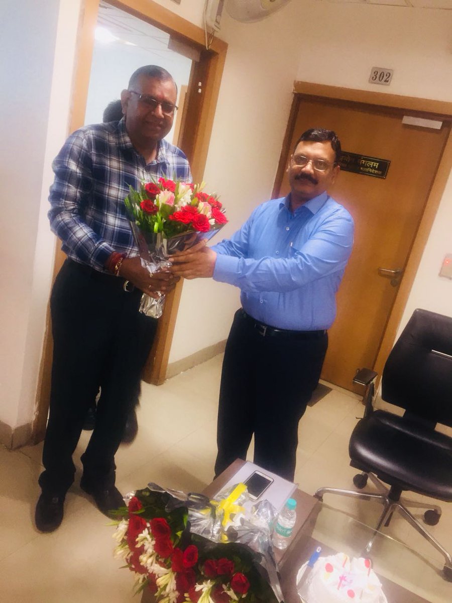 Crime Against Women Branch organised Umang program to celebrate officials &amp; staff members birthdays falling in the month of August  and farewell of transferred AIG Shraddha Joshi &amp;voluntary retired SIR amkrishna Tiwari .Umang birthday celebration program is organised every month.