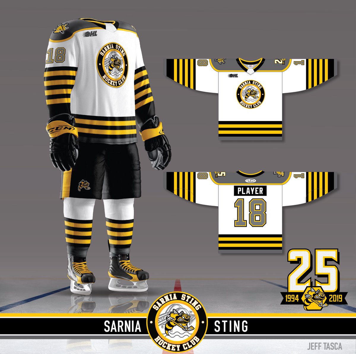 sarnia sting jersey