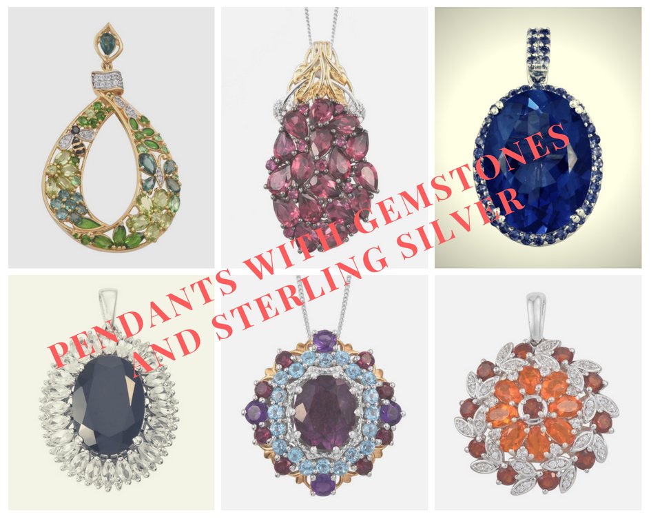 Whether you’re looking for a multi #Gemstone #SterlingSilverPendant to complement work or casual wear or something to accent a formal outfit, at #FABNINEDESIGN you’ll find something appealing to your personal preferences. Check out @ goo.gl/ERjLX2 #PendantforWomen