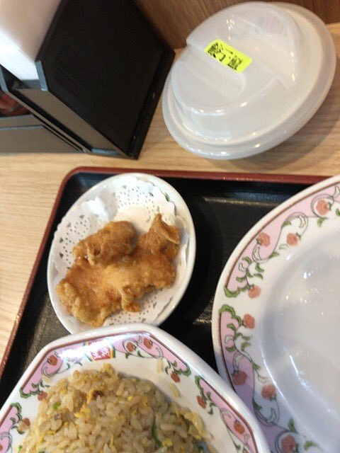 okajun13's tweet photo. これで唐揚げ2個は酷い長崎の王将クオリティ https://t.co/s2QJWhRBP5