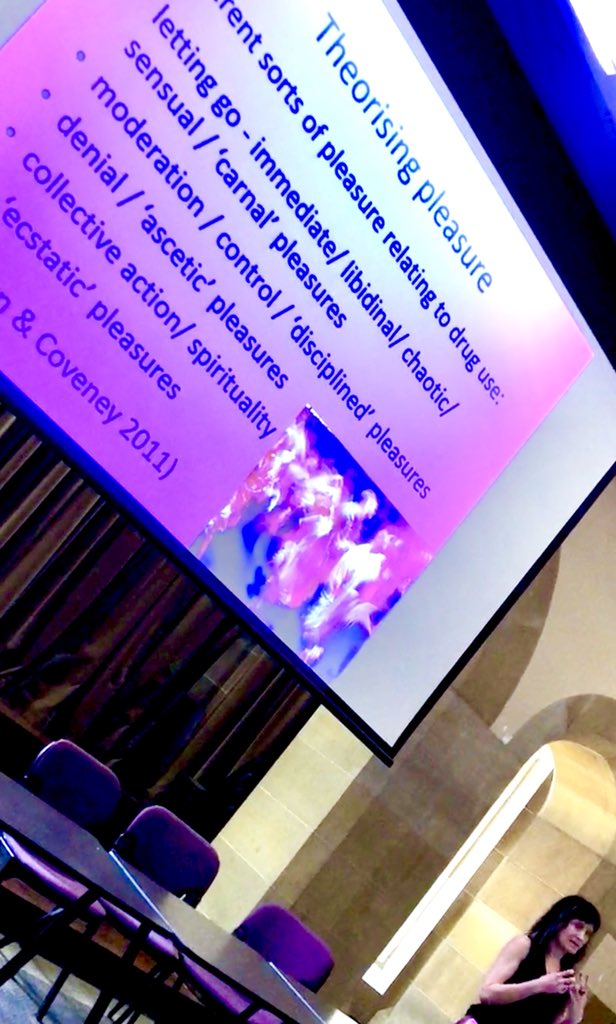 kanerace's tweet photo. So thrilling to get to hear @PetaMalins from @RMITLaw at the @GCSSYDNEY1 seminar series discussing how Deleuze’s notion of desire as machined/assembled can transform approaches to drug policy and education #unharm #drugpolicy https://t.co/9tWwBfluNp