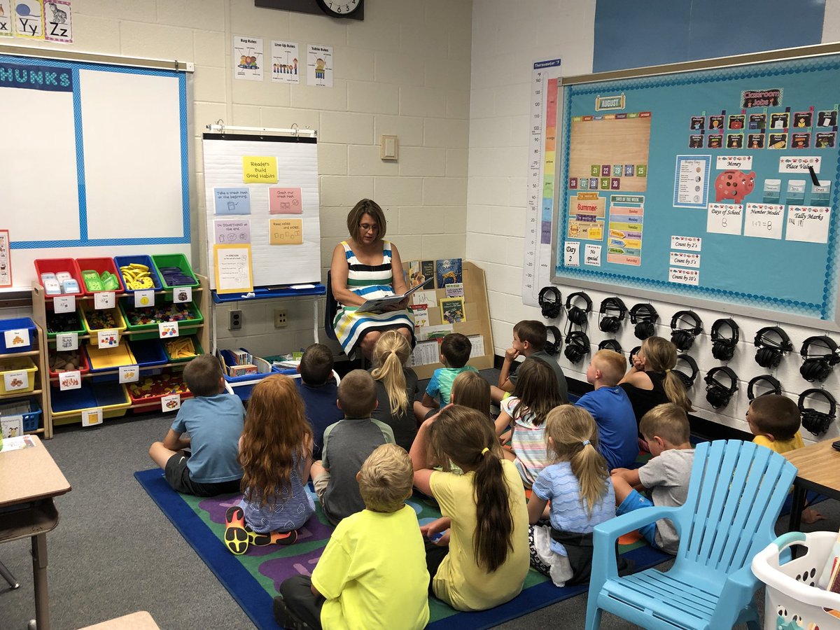 DunlapJess12's tweet photo. Mrs. Key joined us for story time today! https://t.co/6KpKvQiqZ6